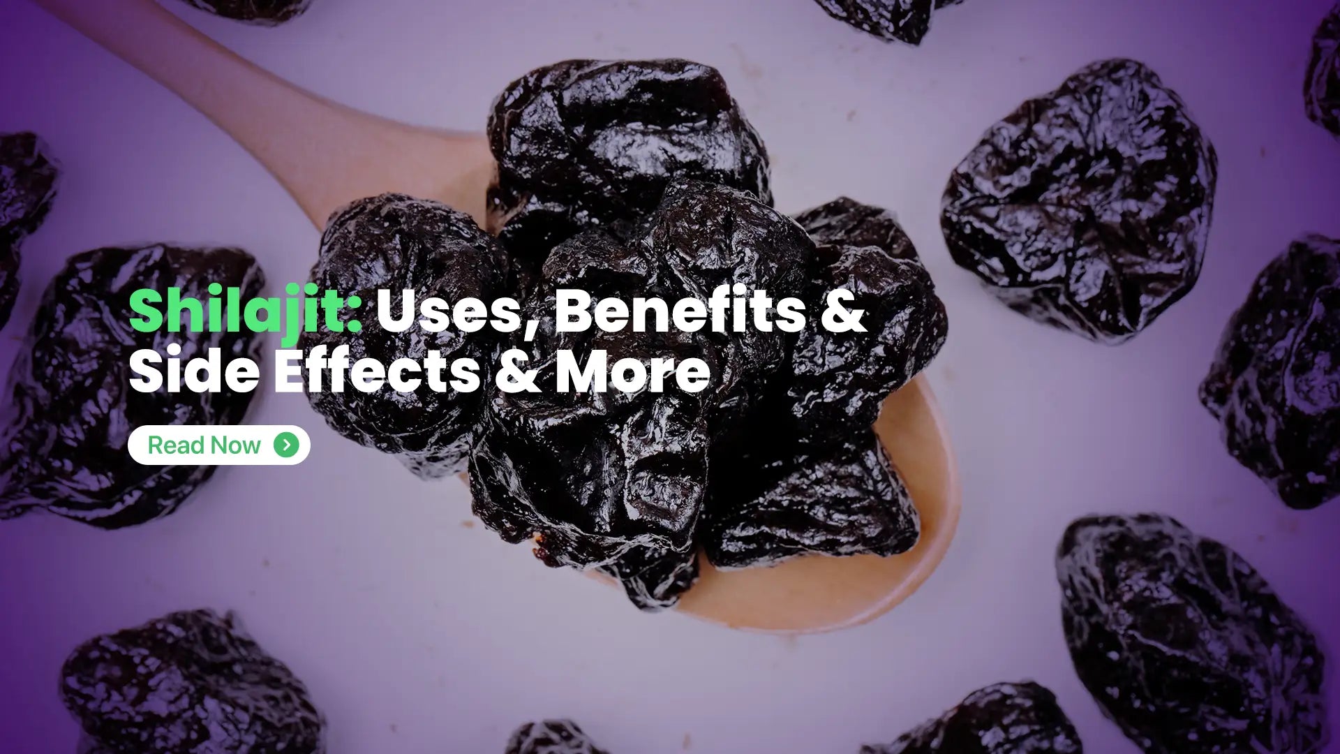  It is a sticky, black, tar-like substance derived from high mountain range rocks.