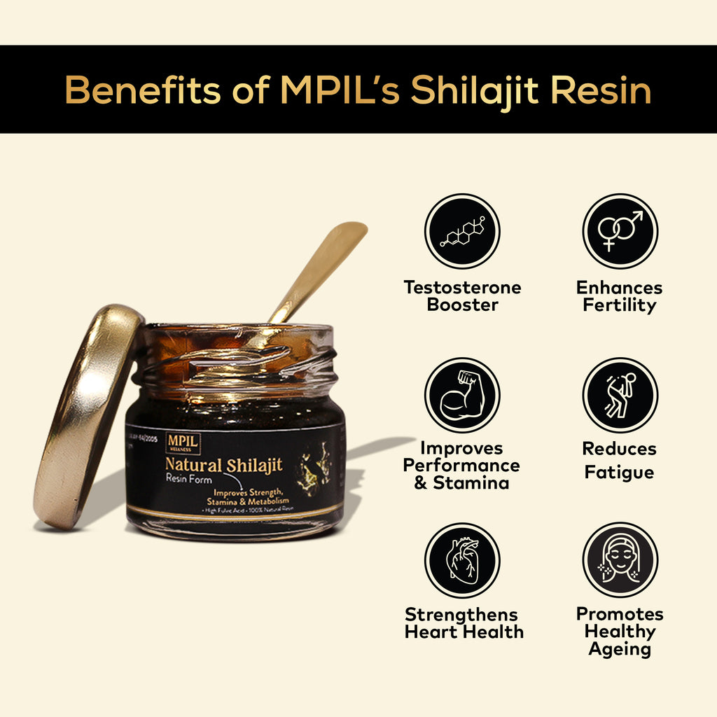 Mpil Wellness Natural Shilajit Resin