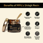 Mpil Wellness Natural Shilajit Resin