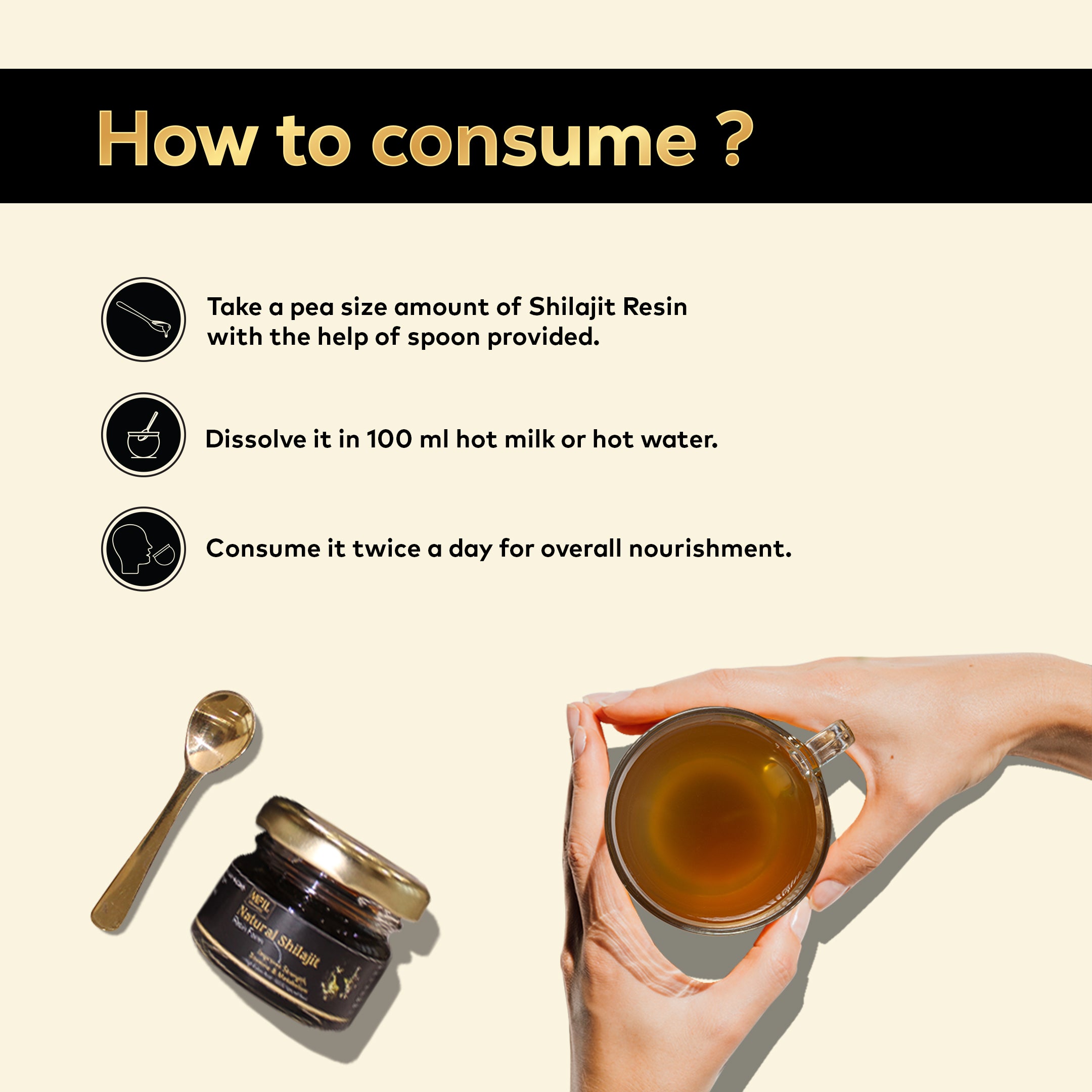 Mpil Wellness Natural Shilajit Resin