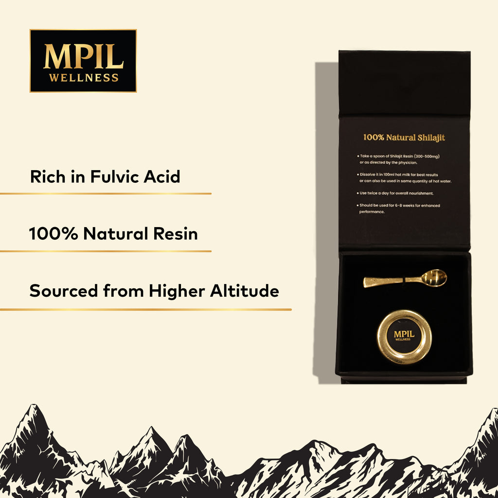 Mpil Wellness Natural Shilajit Resin