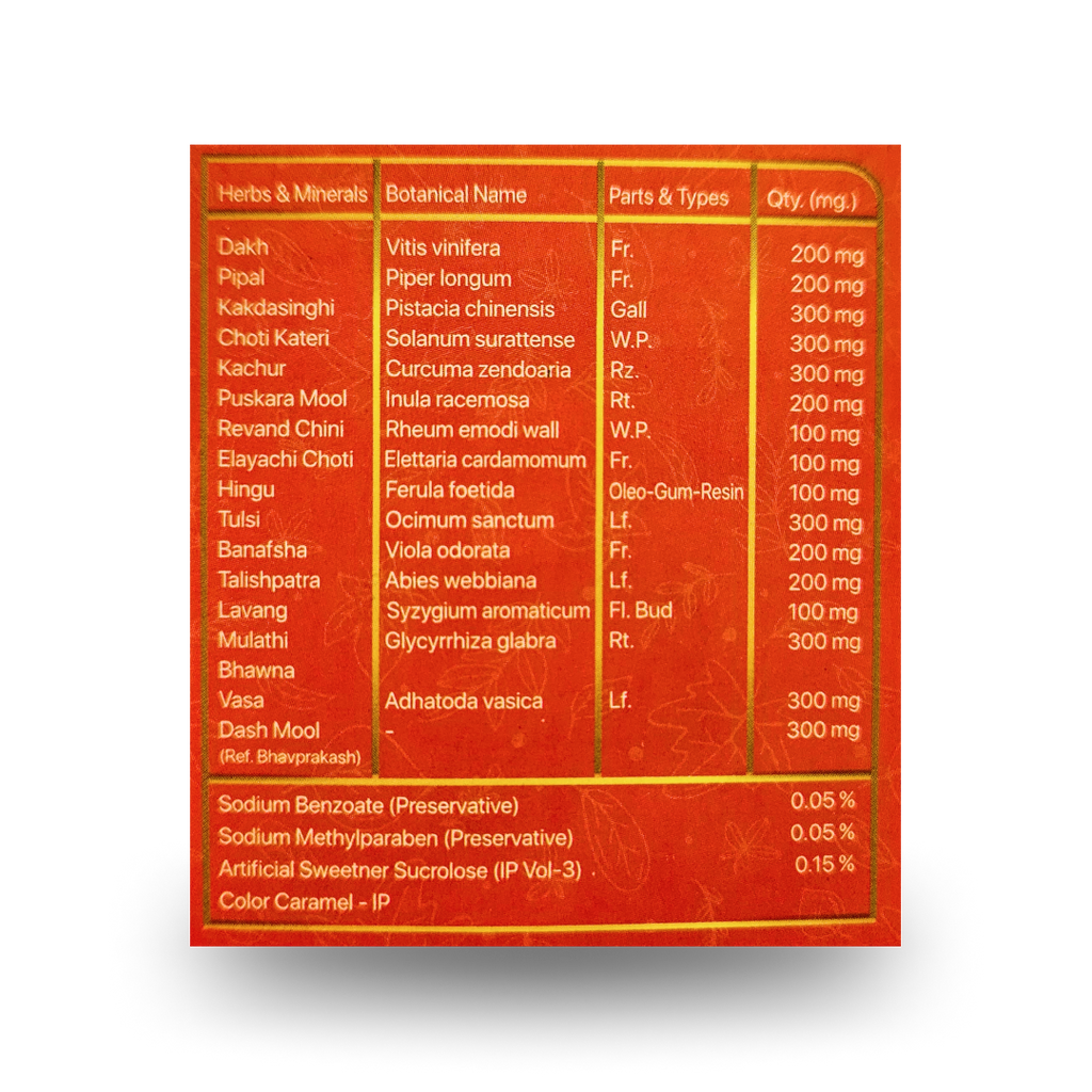 Amritaya Kasmati Sugarfree Cough Syrup