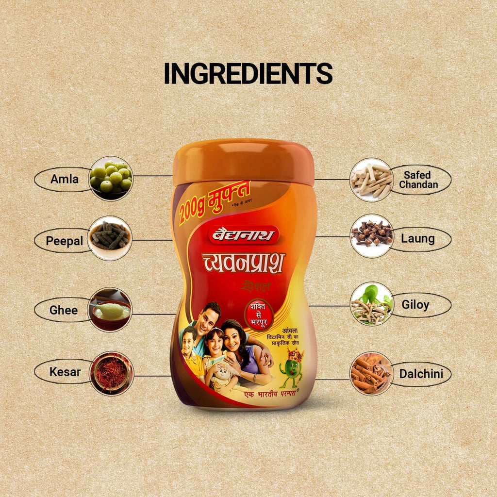 Baidyanath Chyawanprash Special Ingredients