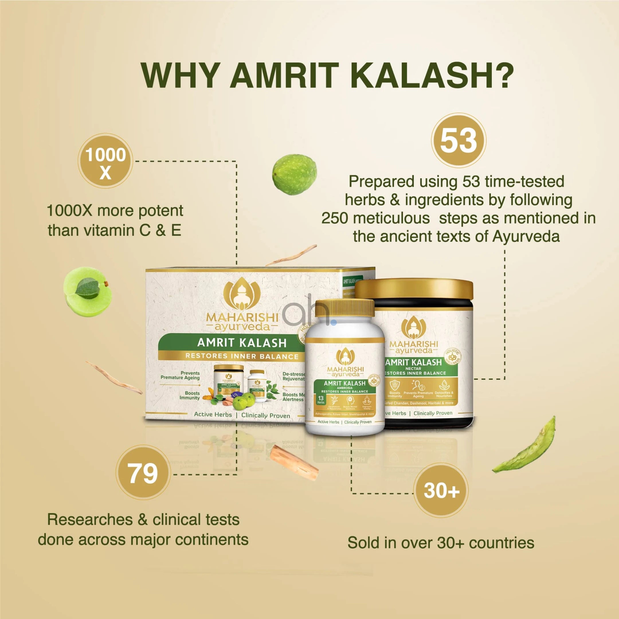 Maharishi Ayurveda Amrit Kalash (Dual Pack)