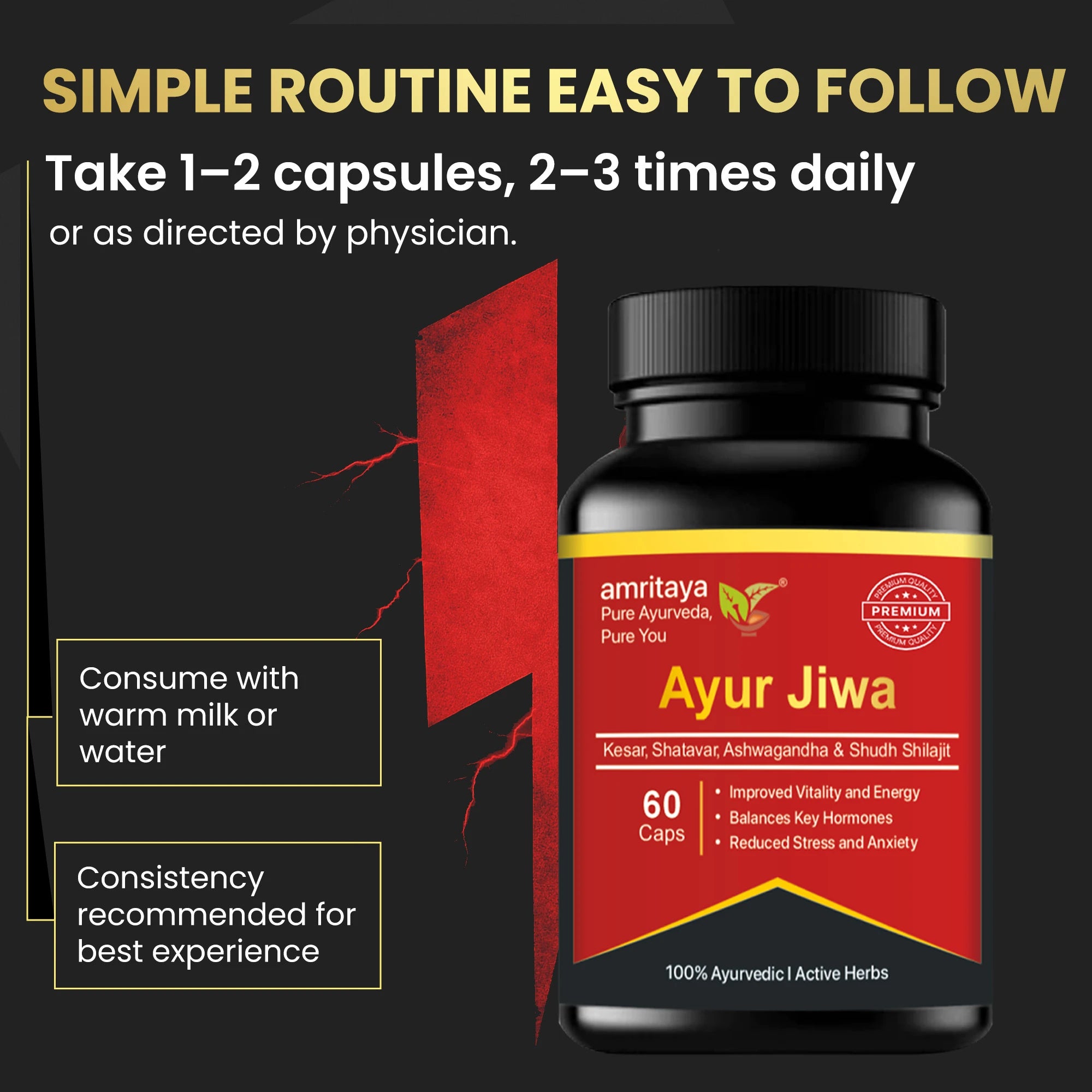 Amritaya Ayur-jiwa Capsules