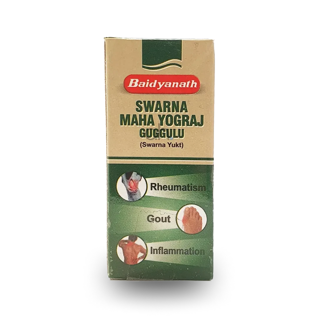 Baidyanath Swarna Maha Yograj Guggulu (Swarna Yukt)