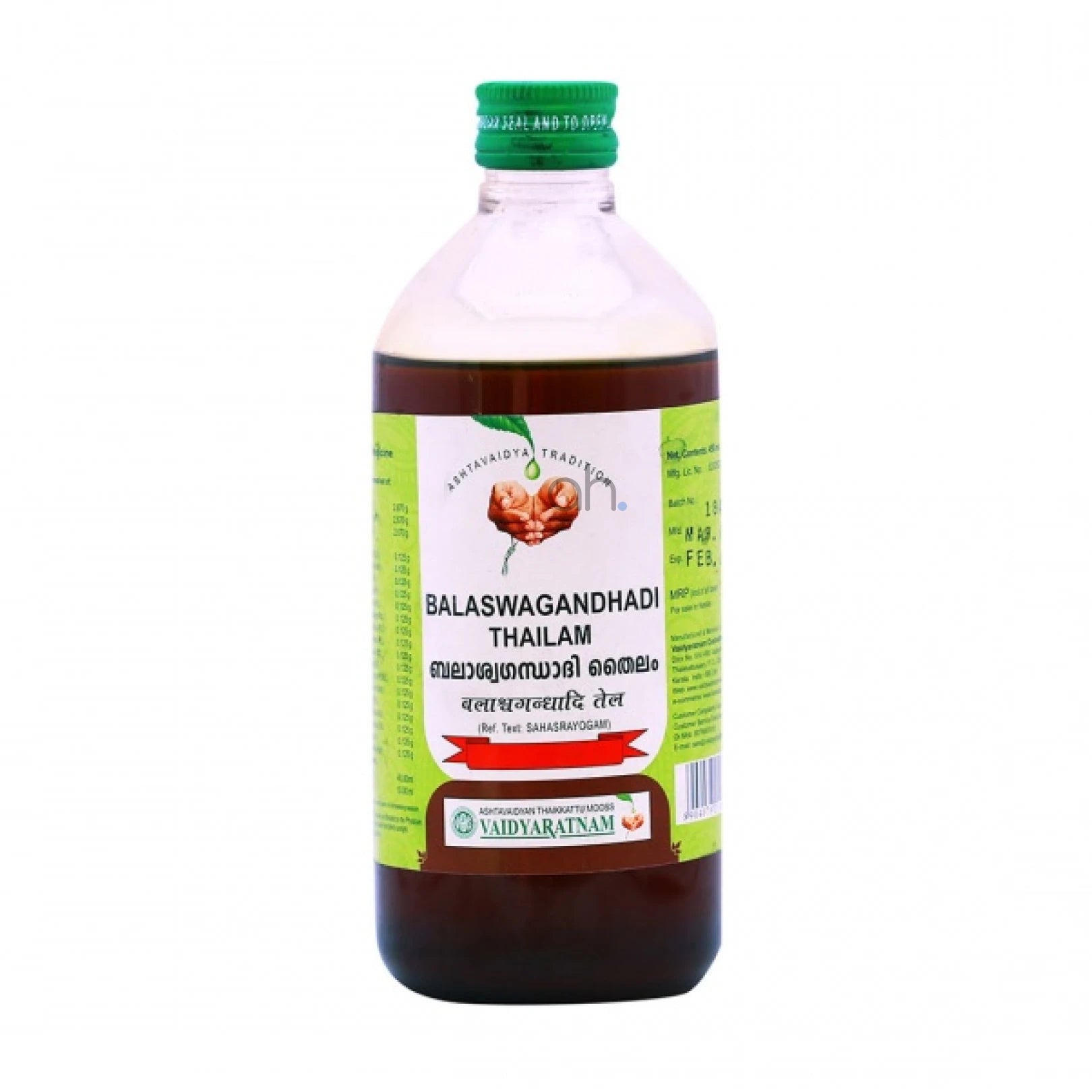 Vaidyaratnam Balaswagandhadi Thailam