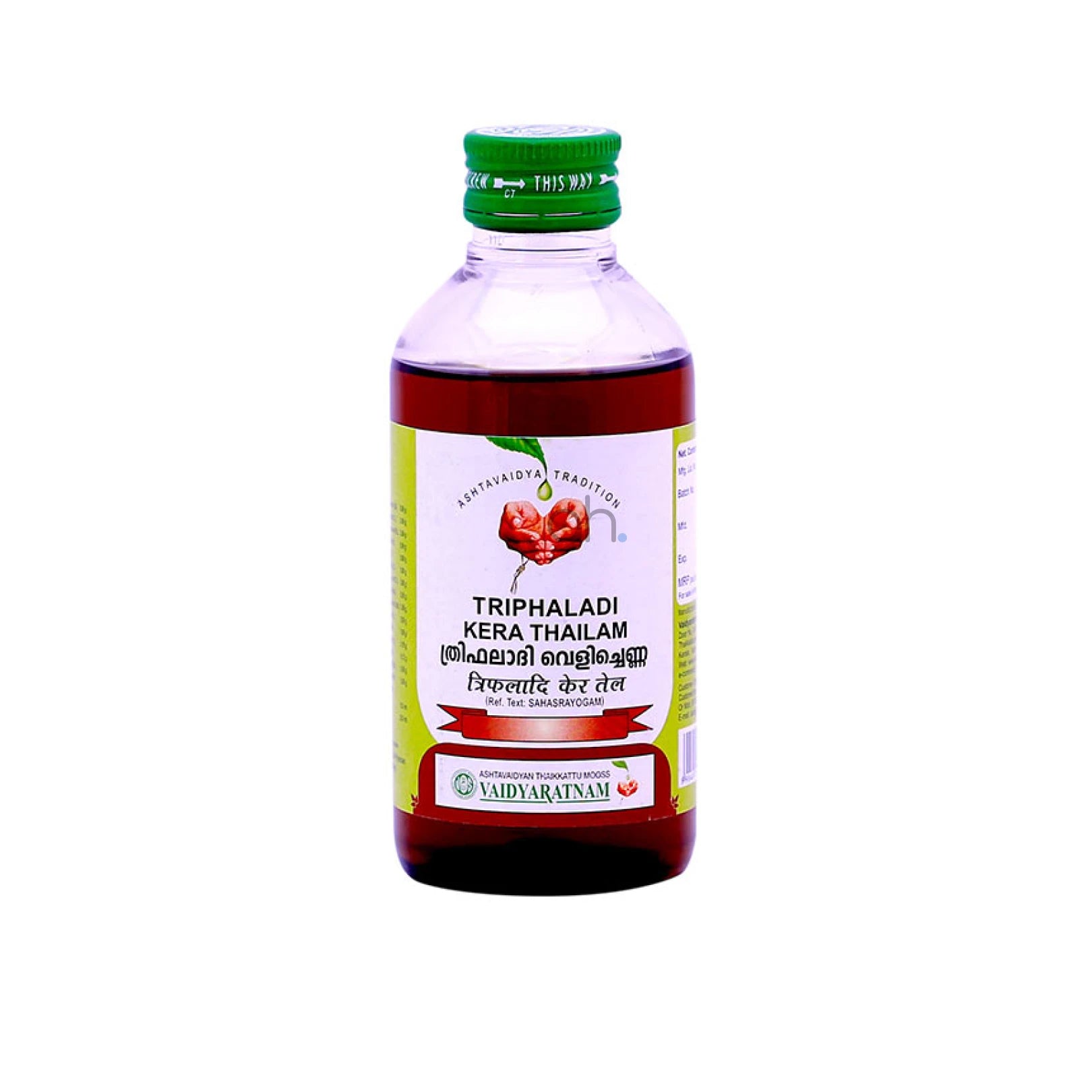 Vaidyaratnam Triphaladi Kera Thailam