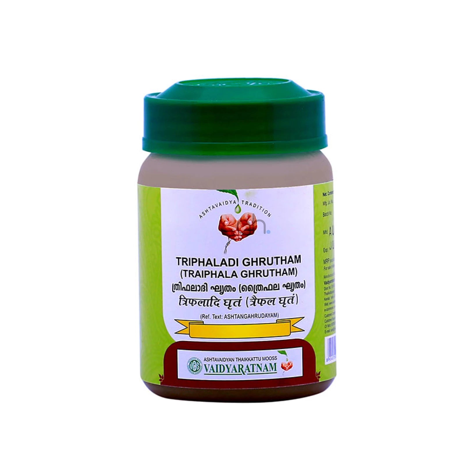 Vaidyaratnam Triphaladi Ghrutham (Traiphala Ghrutham)