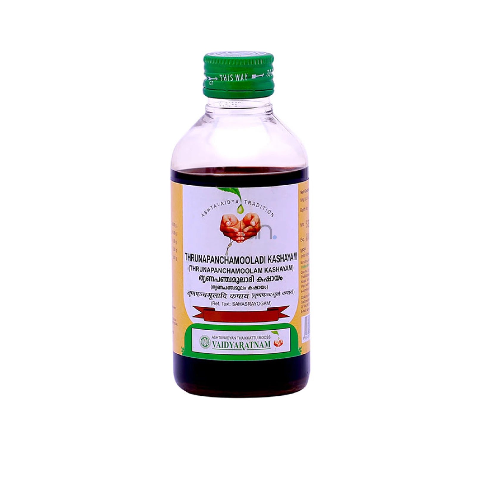 Vaidyaratnam Thrunapanchamooladi Kashayam