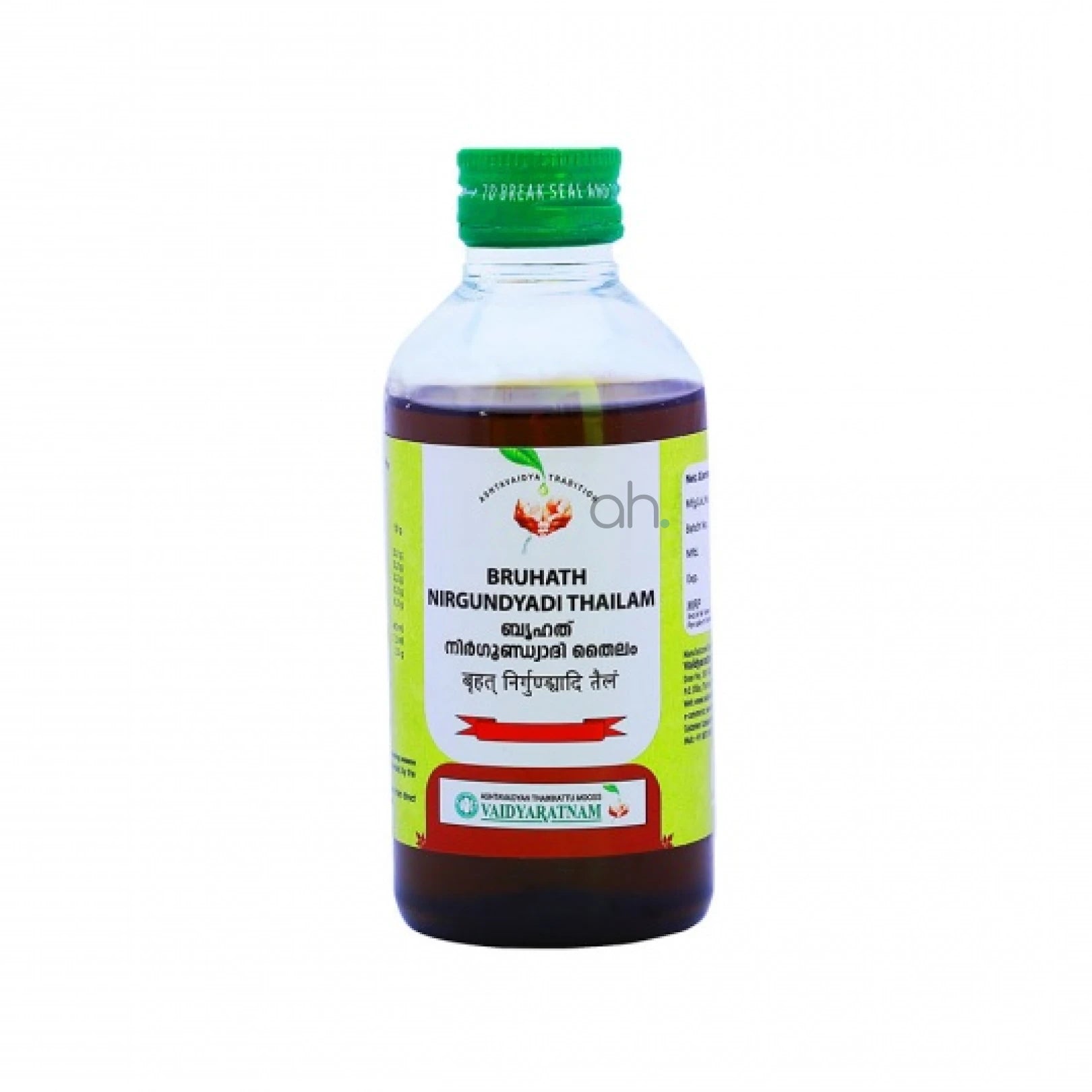 Vaidyaratnam Bruhath Nirgundyadi Thailam 200 Ml