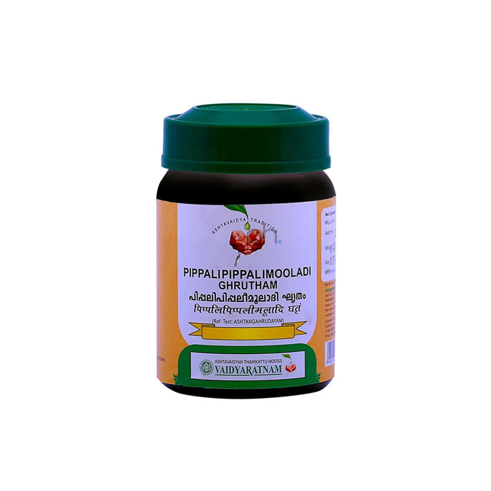 Vaidyaratnam Pippalipippaleemooladi Ghrutham