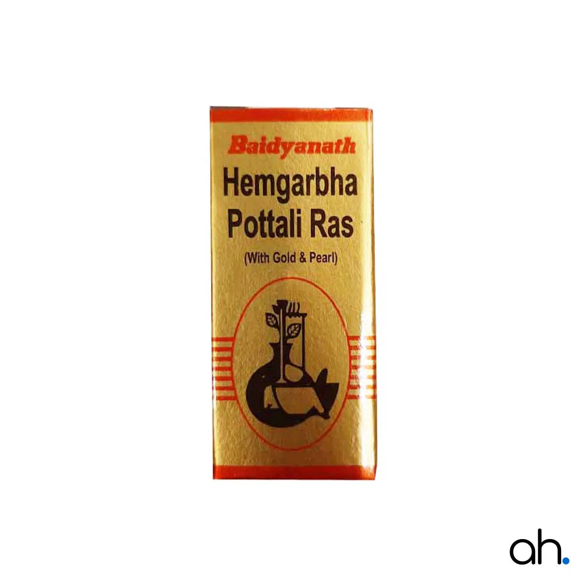 Baidyanath Hemgarbha Pottali Ras (with Gold & Pearl)
