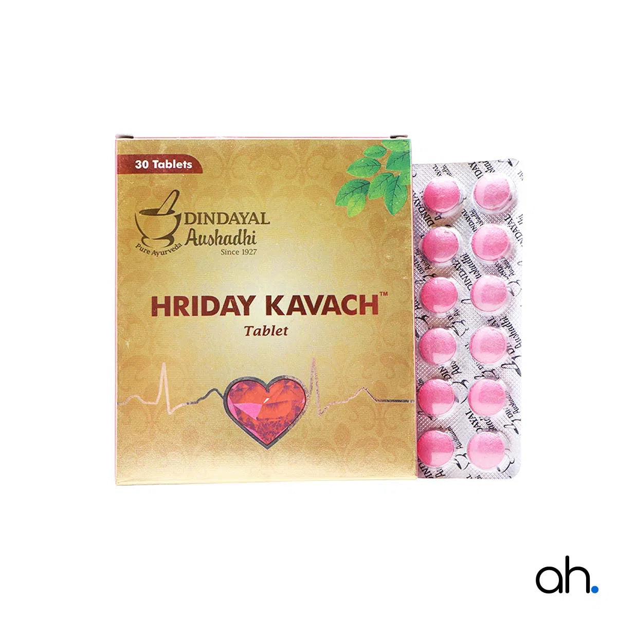 Dindayal Hriday Kavach Tablet (Gold)