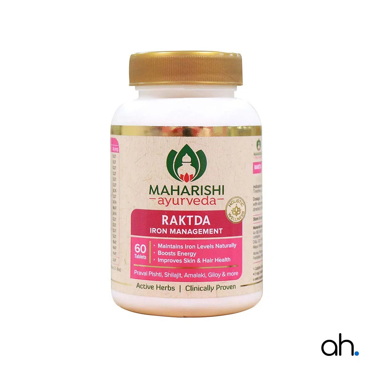 Maharishi Ayurveda Raktda Iron Management Tablet